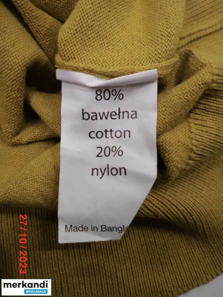 Oferta al por mayor: Chalecos de moda para hombre Vertigo en varios colores y tamaños - Paquete de 8000