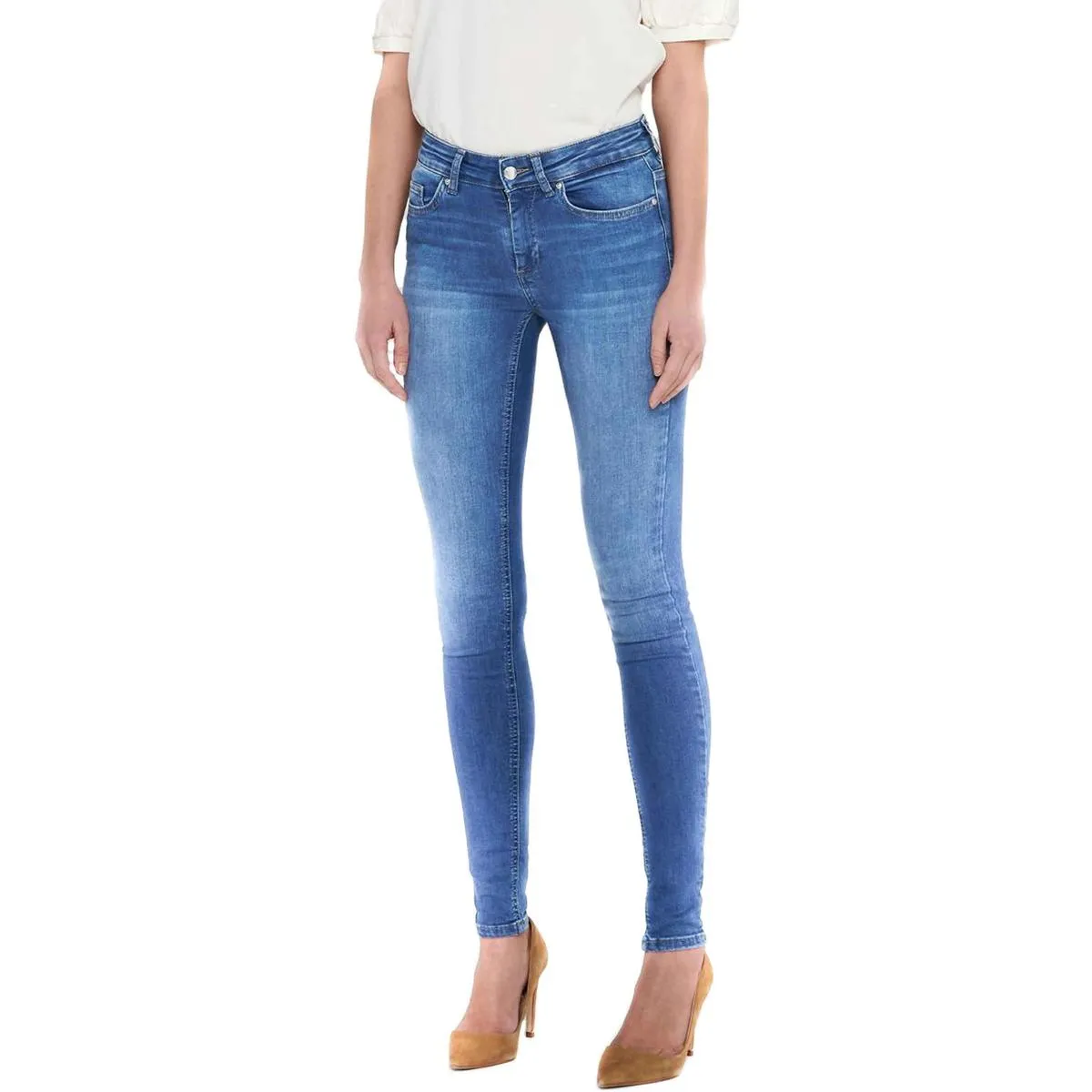 ONLBLUSH LIFE MID SKINNY