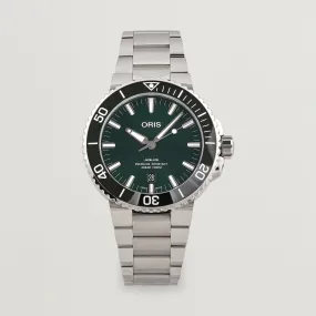 Oris Aquis Date 43,5mm Green