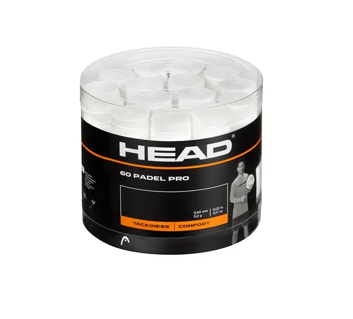 Overgrip Head Padel Pro 60pcs Display Box Blanco