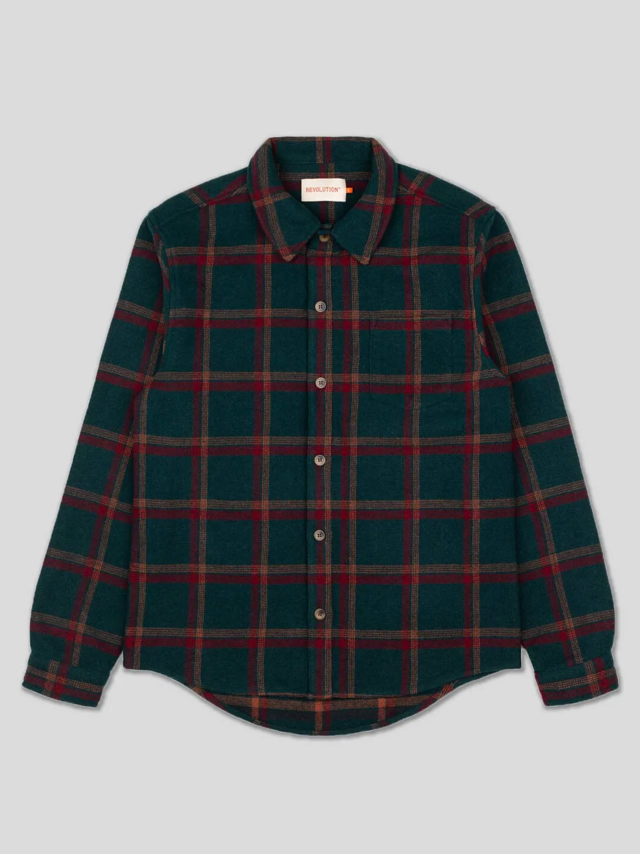 OVERSHIRT GREEN CHECK