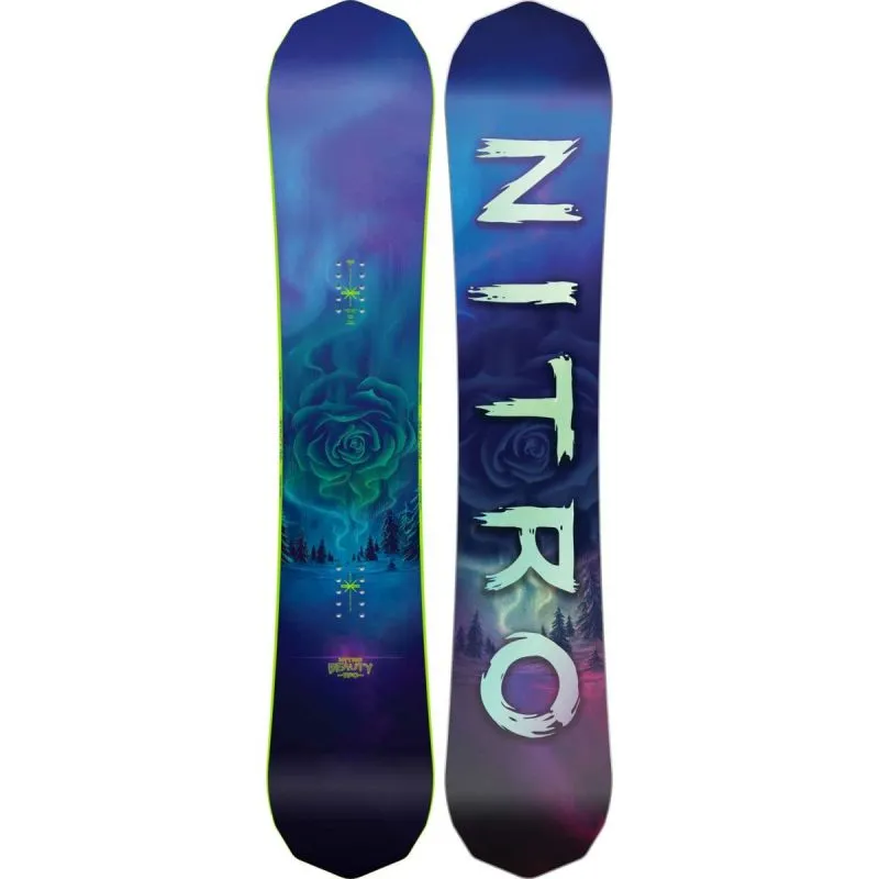 Pack Nitro Beauty Snowboard (2023) Mujer + Fijación