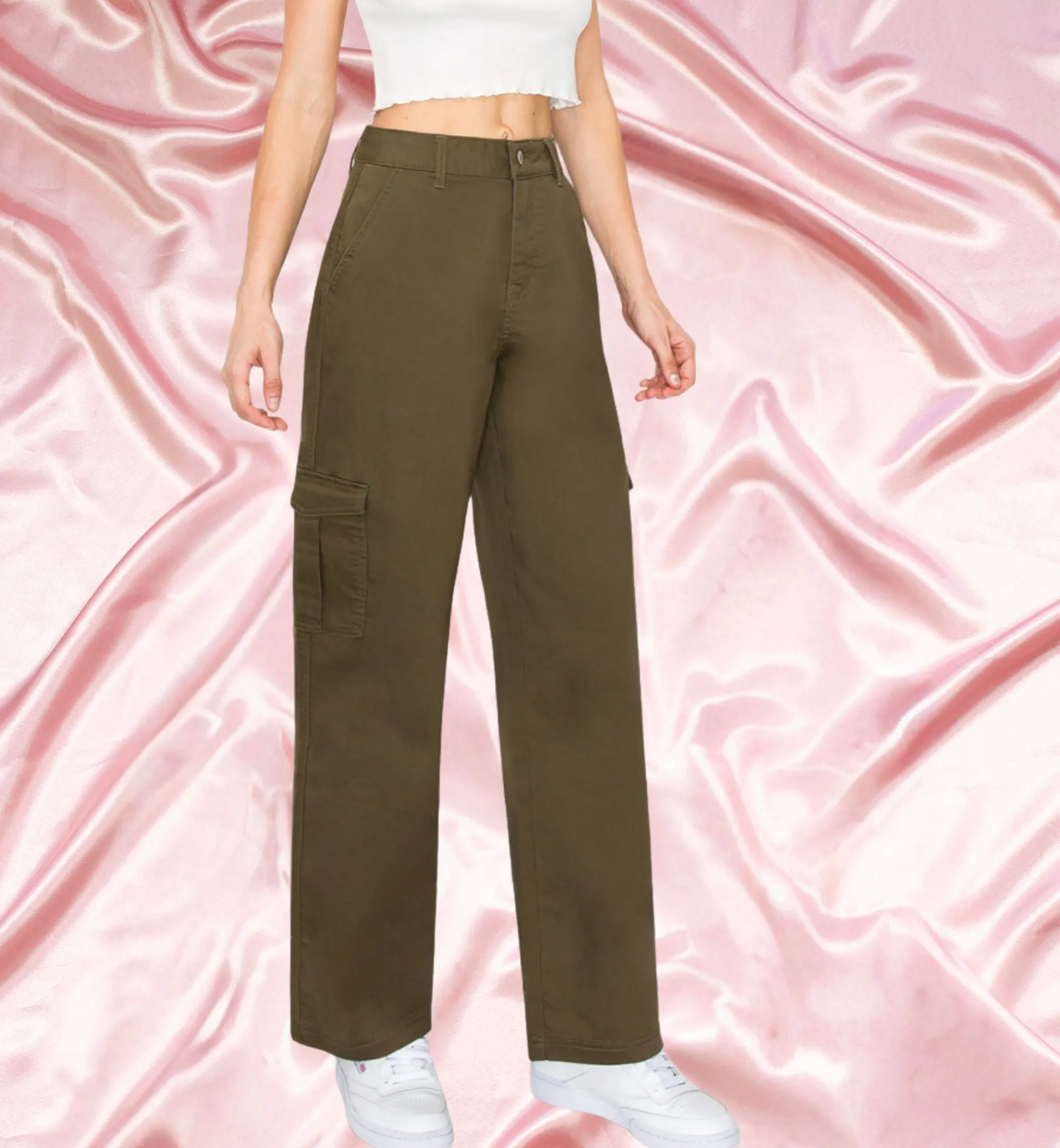 PANTALN CARGO Y WIDE LEG 90339