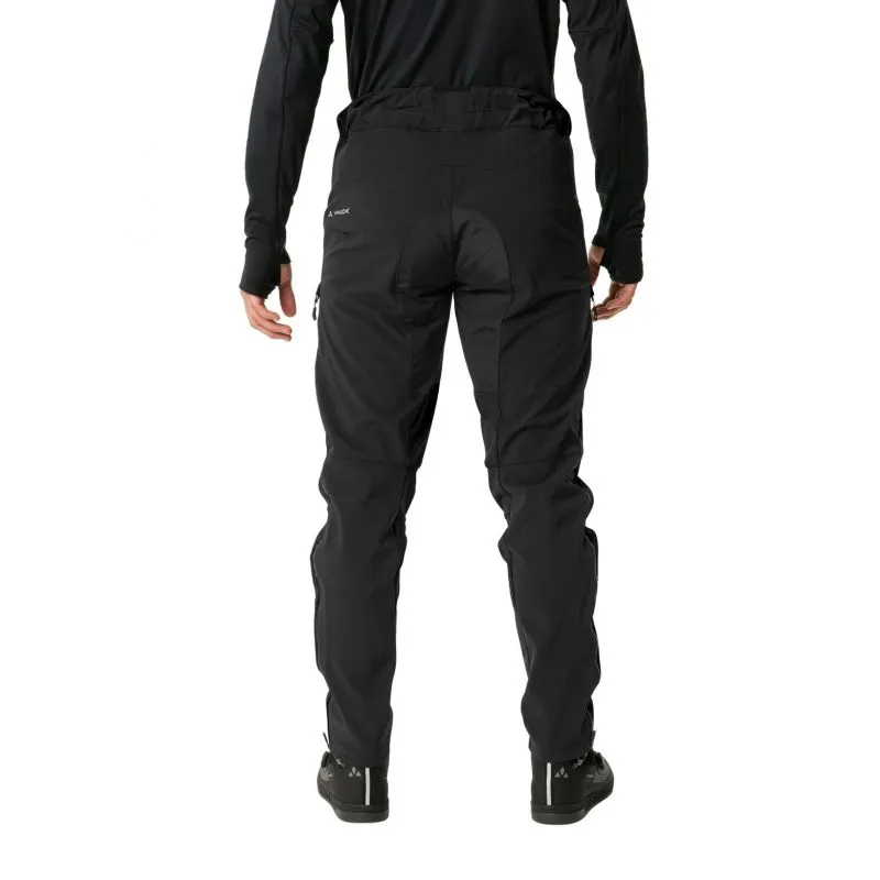 Pantalones Vaude Qimsa II softshell (Negro/Negro) Hombre