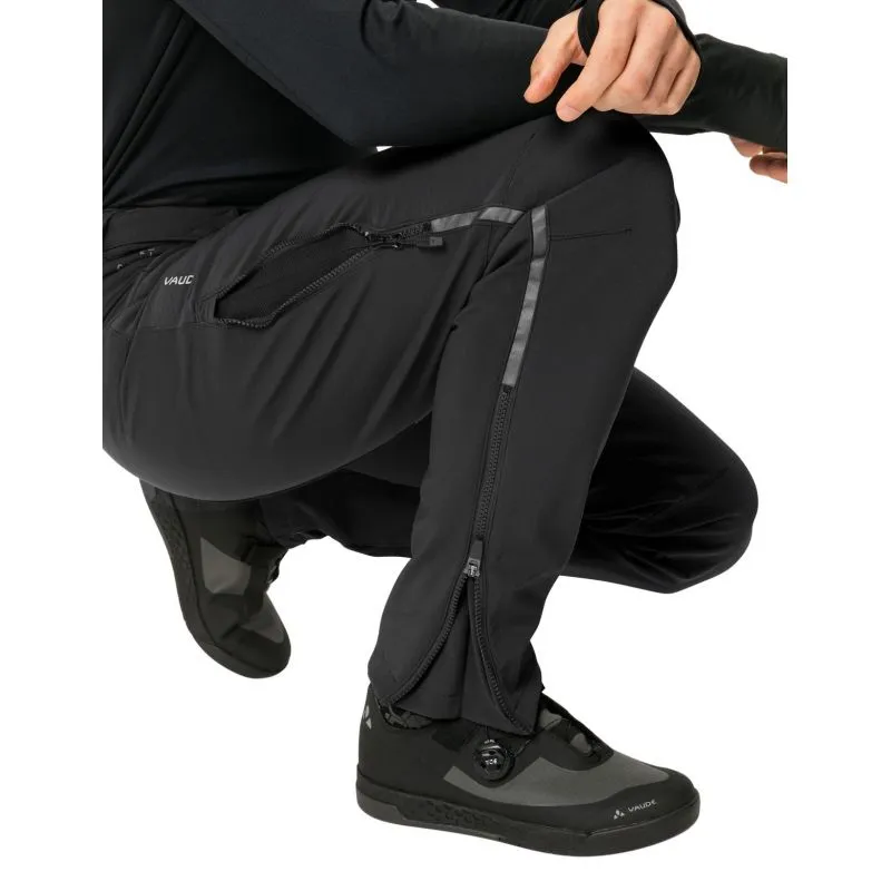 Pantalones Vaude Qimsa II softshell (Negro/Negro) Hombre