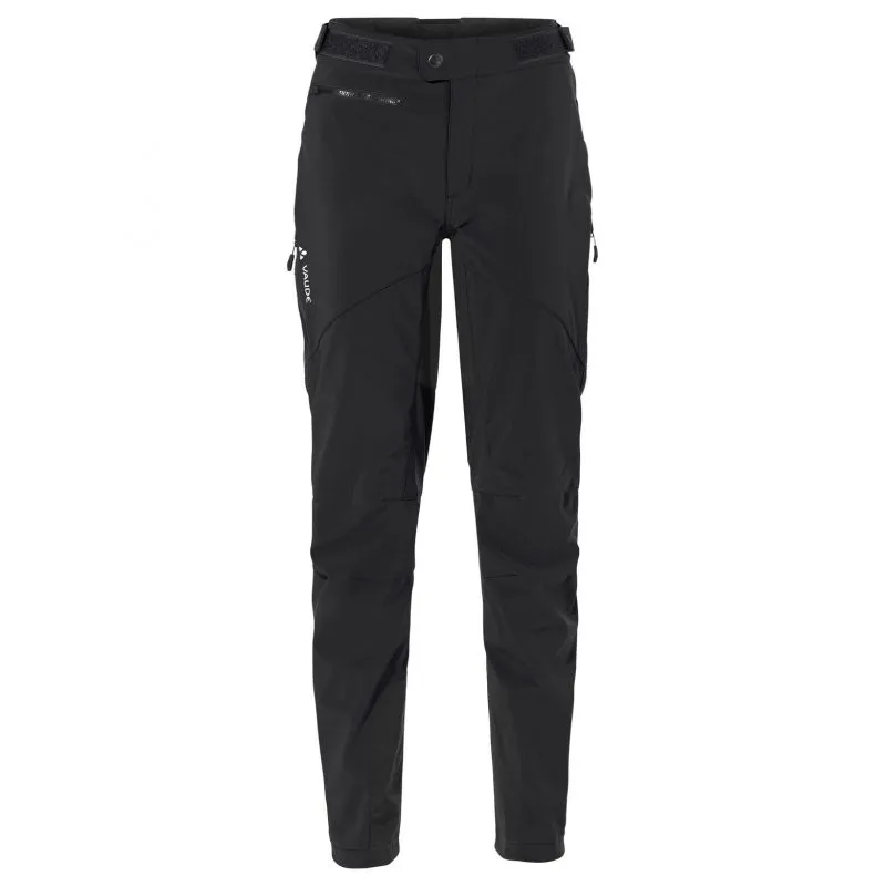 Pantalones Vaude Qimsa II softshell (Negro/Negro) Mujer