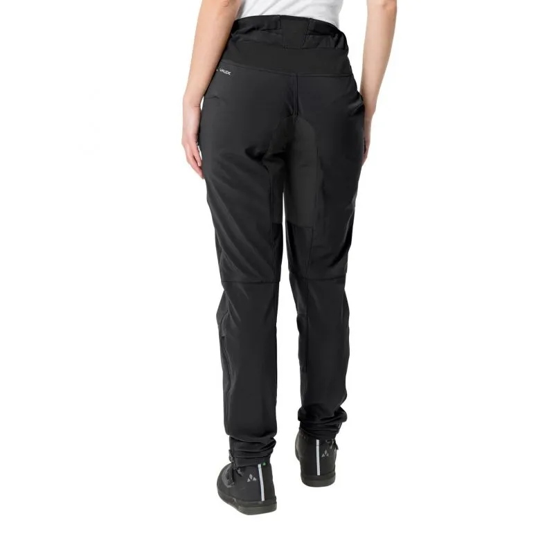 Pantalones Vaude Qimsa II softshell (Negro/Negro) Mujer