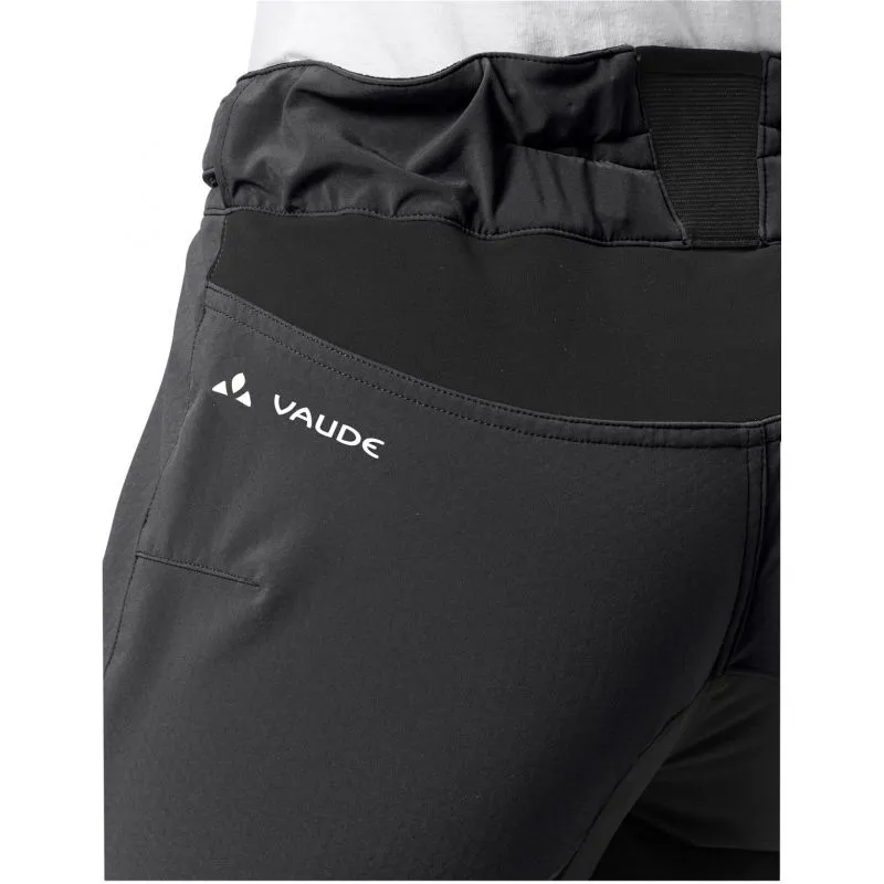 Pantalones Vaude Qimsa II softshell (Negro/Negro) Mujer