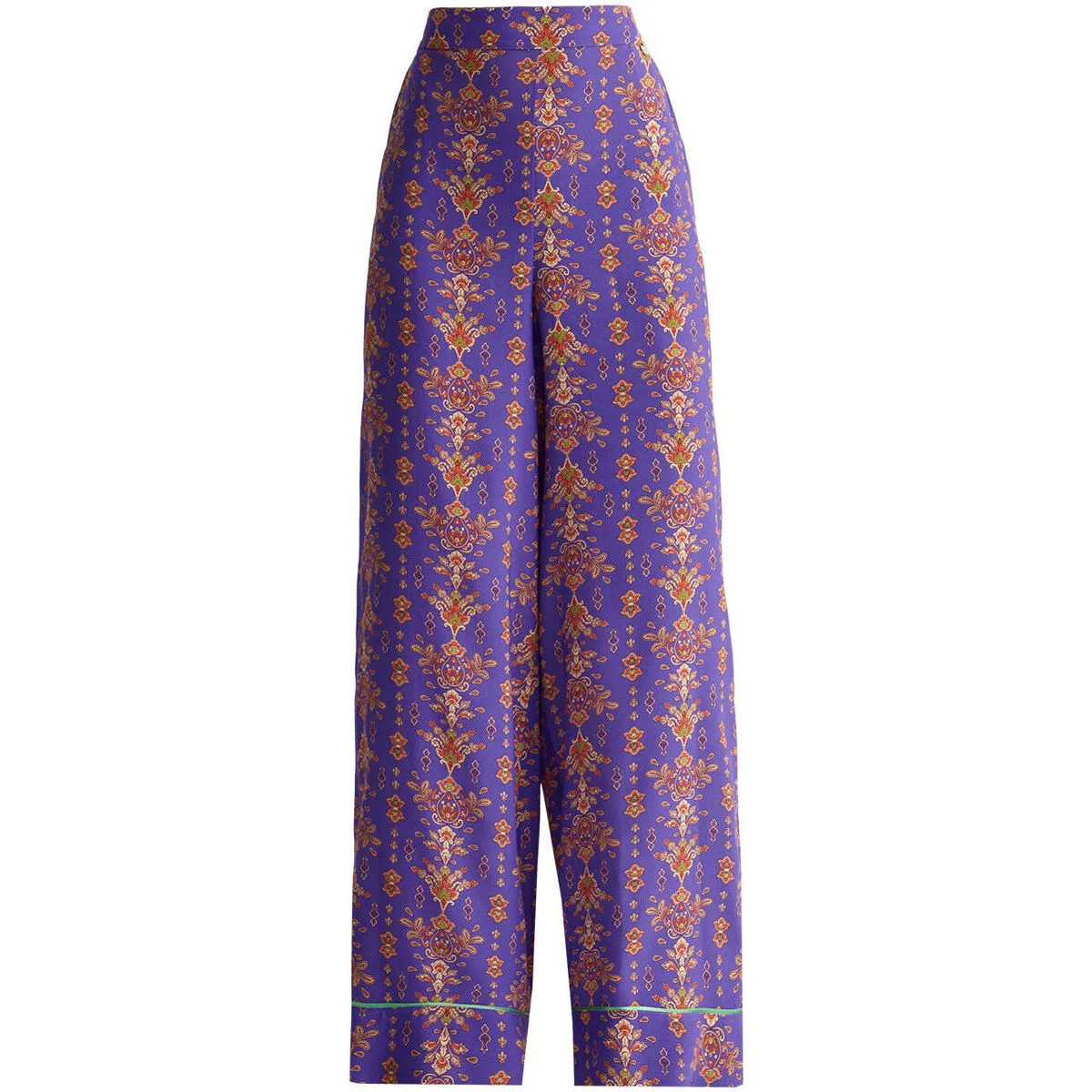 Pantalón ancho con estampado