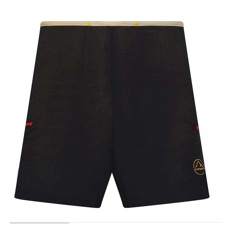 Pantalón Corto de Trail/Running para Hombre La Sportiva Freccia (Negro/Amarillo)