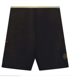 Pantalón Corto de Trail/Running para Hombre La Sportiva Freccia (Negro/Amarillo)