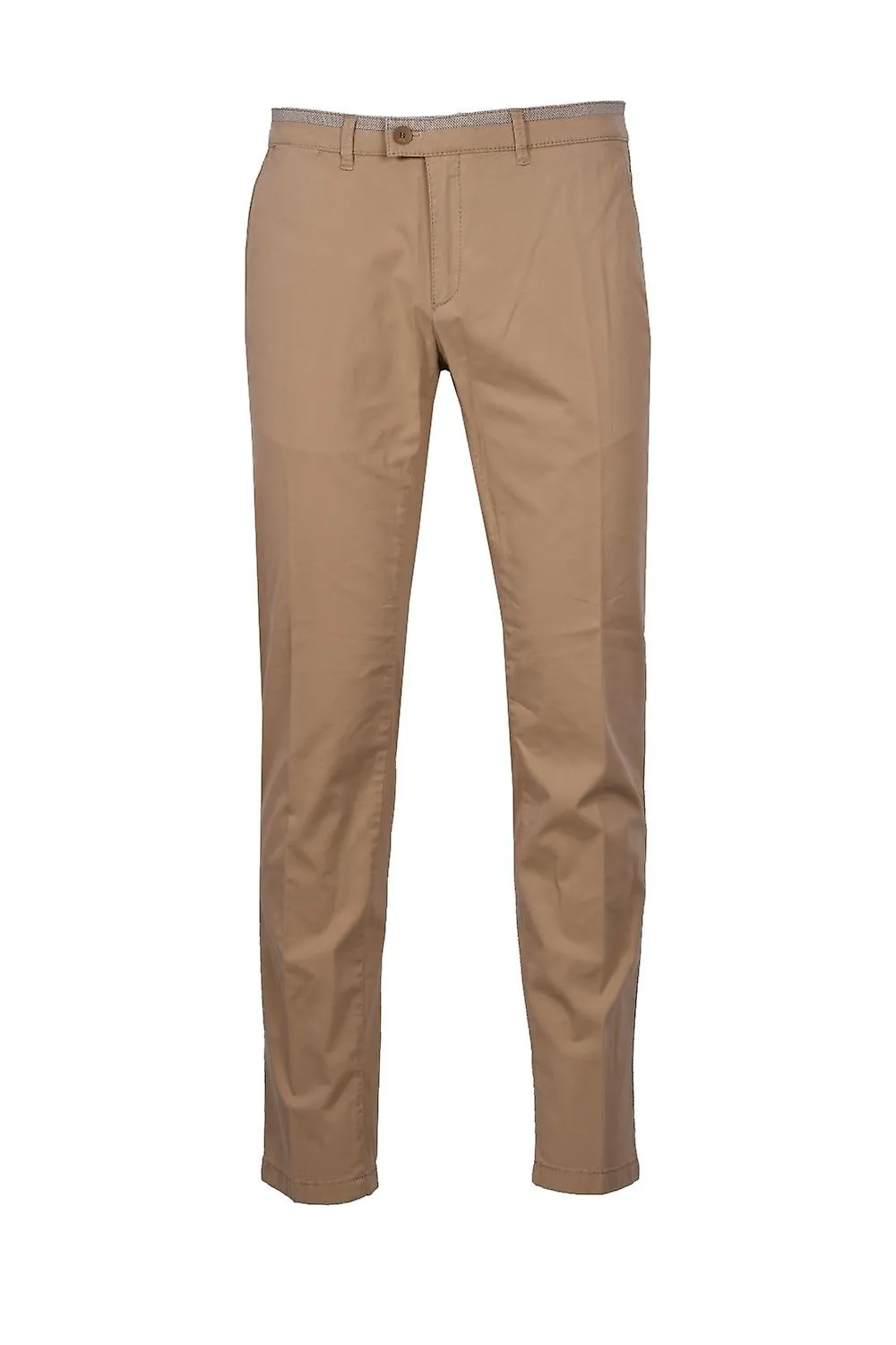 Pantalón de algodón Brax Felix C para hombre Stone