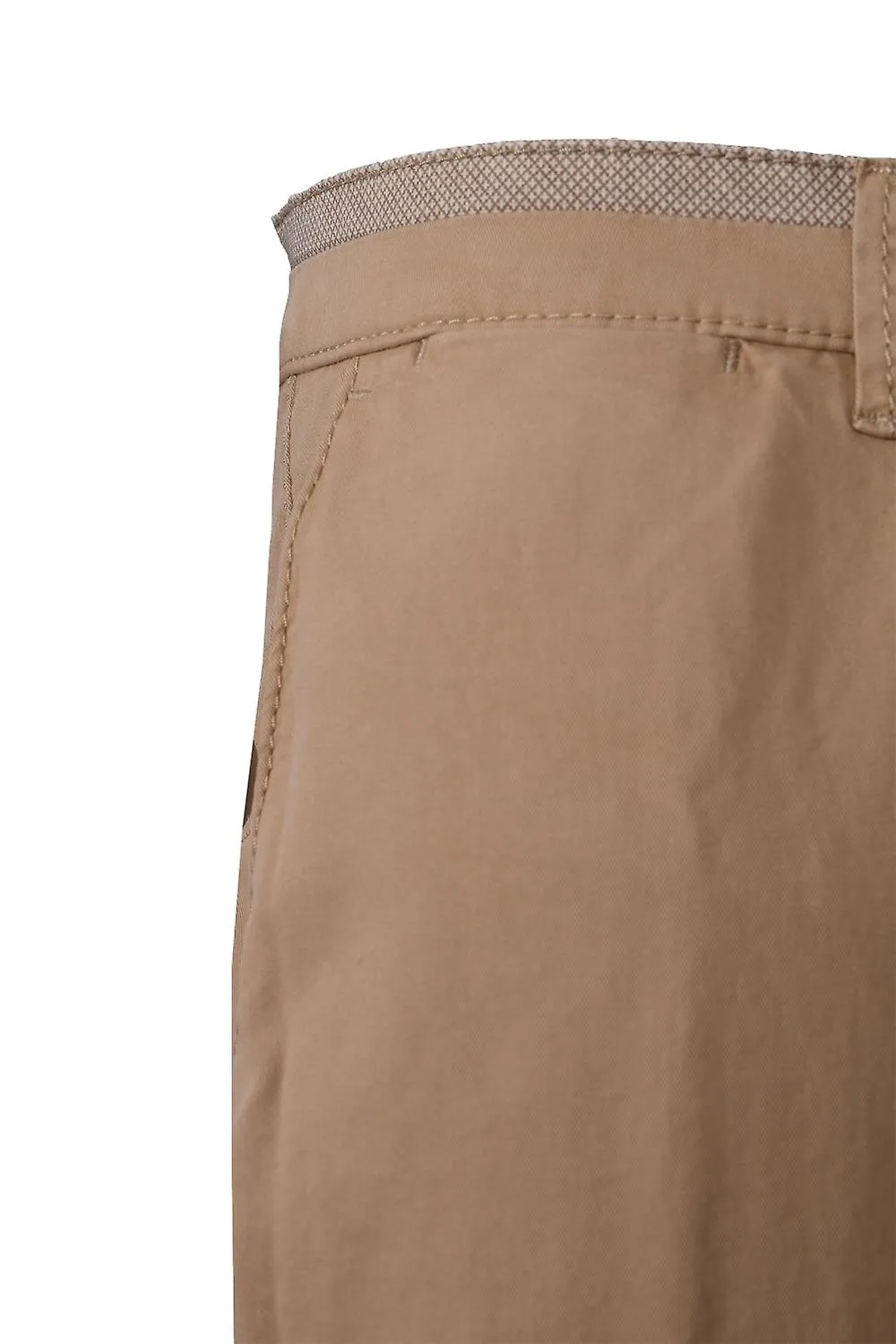 Pantalón de algodón Brax Felix C para hombre Stone