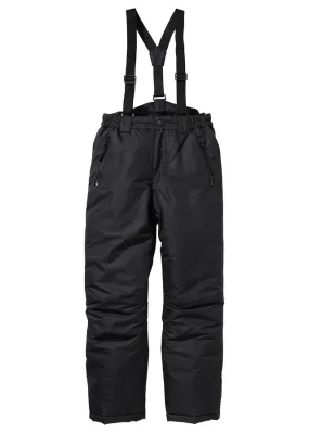 Pantalón de esquiar para niño Negro