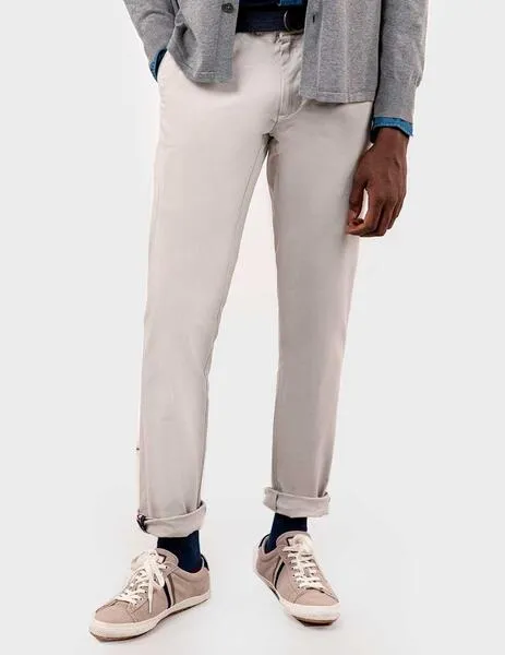 Pantalón El Ganso Chino gris para hombre