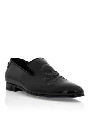 Patent Leather Loafers Skull&Bones