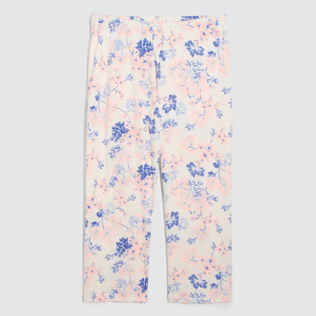 Pijama Con Estampado Floral