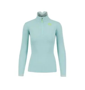 Polar de mujer Karpos PIZZOCCO HALF ZIP (AQUA SKY)