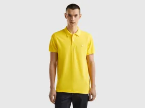 Polo amarillo regular fit