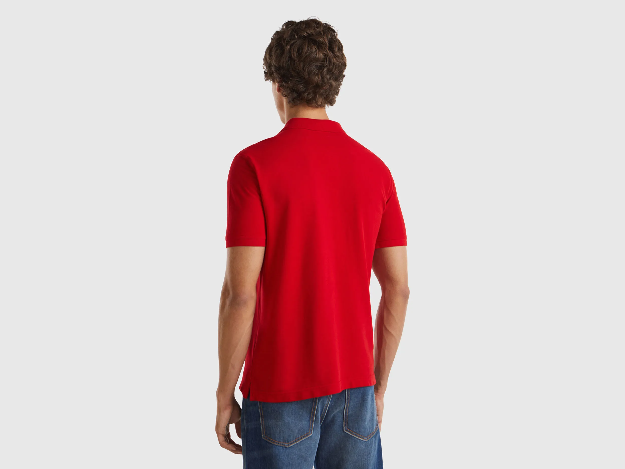 Polo rojo regular fit