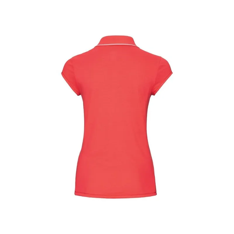 Polo sin mangas Odlo Kumano (Fiery Coral) mujer