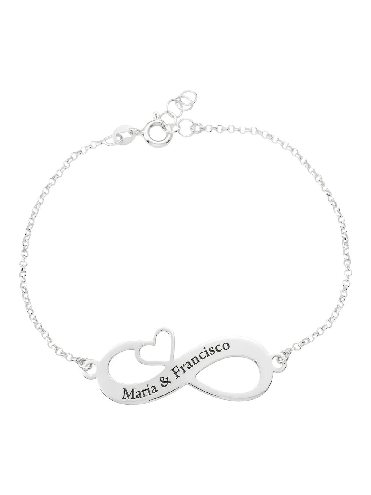 Pulsera Infinito Corazón