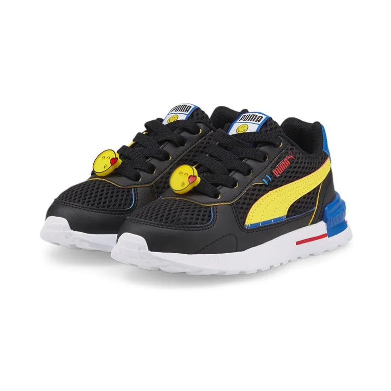 Puma Kids Graviton SMILEYWORLD AC PS "Vibrant Yellow"