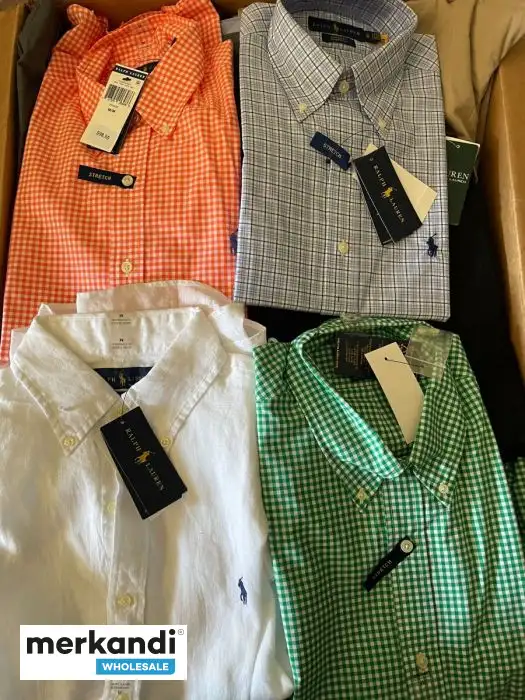 Ralph Lauren Lote de ropa para hombres 36pcs Surtido mixto: Polo Jeans, PoloShirts, Ralph Lauren Clothes