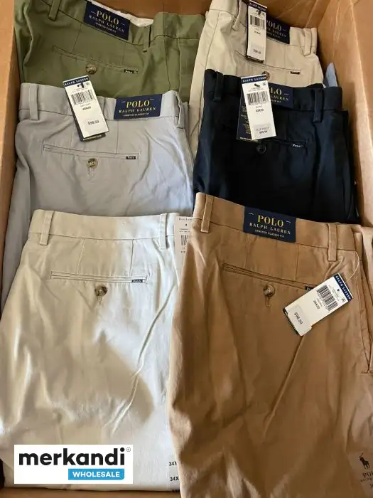 Ralph Lauren Lote de ropa para hombres 36pcs Surtido mixto: Polo Jeans, PoloShirts, Ralph Lauren Clothes