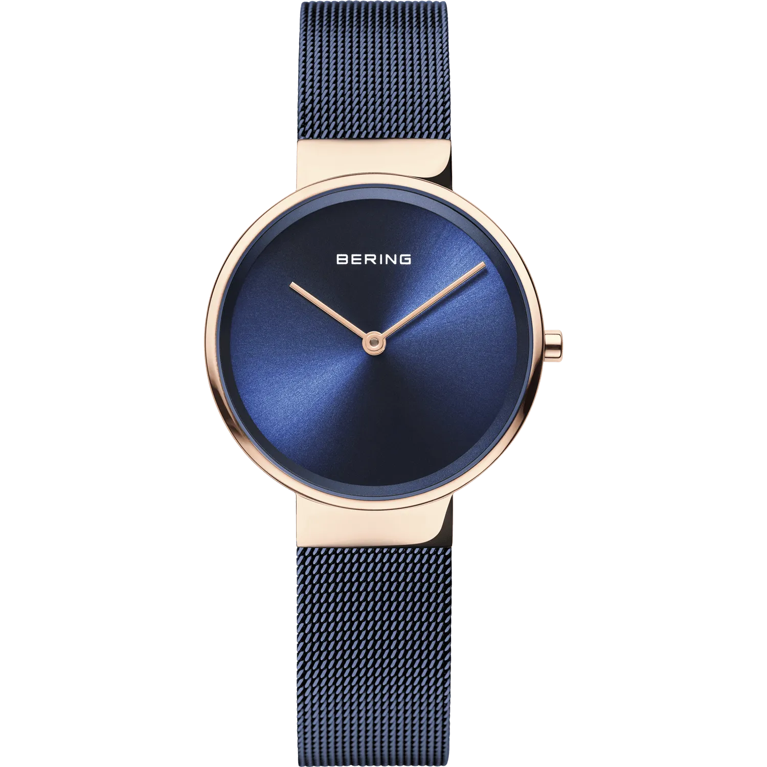 Reloj minimalista azul rose mujer