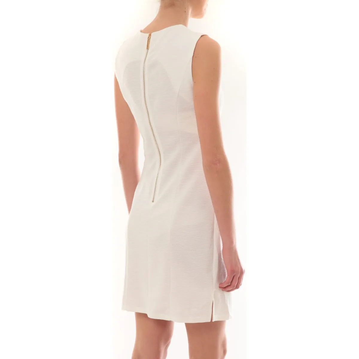 Robe sans manches Blanc R6236