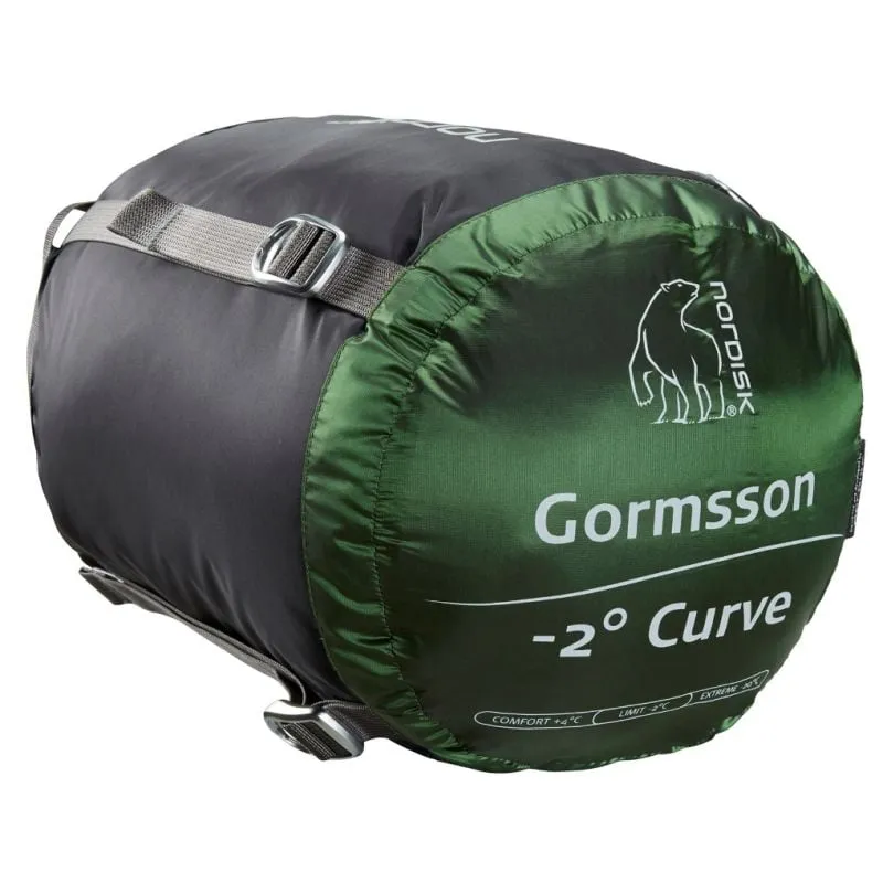 Saco de dormir NORDISK Gormsson -2° XL Curve (Verde alcachofa)