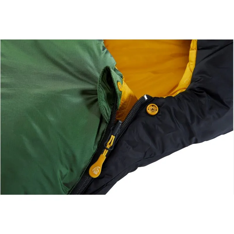 Saco de dormir NORDISK Gormsson -2° XL Curve (Verde alcachofa)