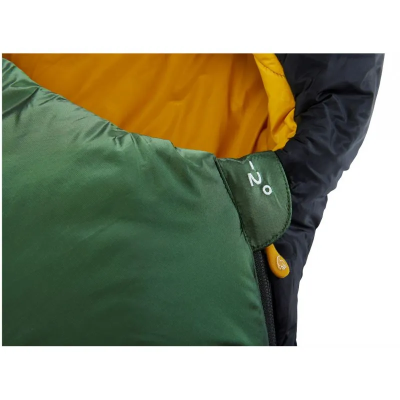 Saco de dormir NORDISK Gormsson -2° XL Curve (Verde alcachofa)