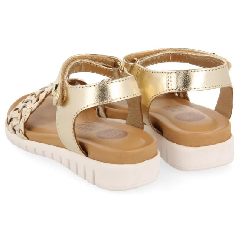 Sandalia Gioseppo  Claudon Oro 68235