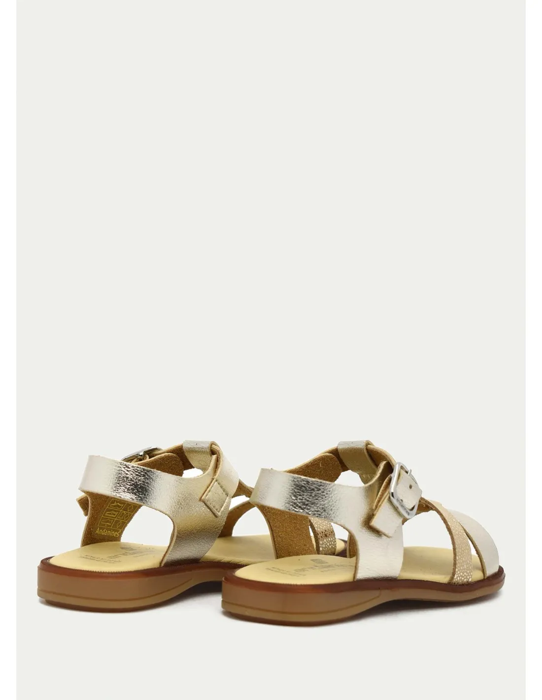 SANDALIAS ANDANINES 231741 ORO 