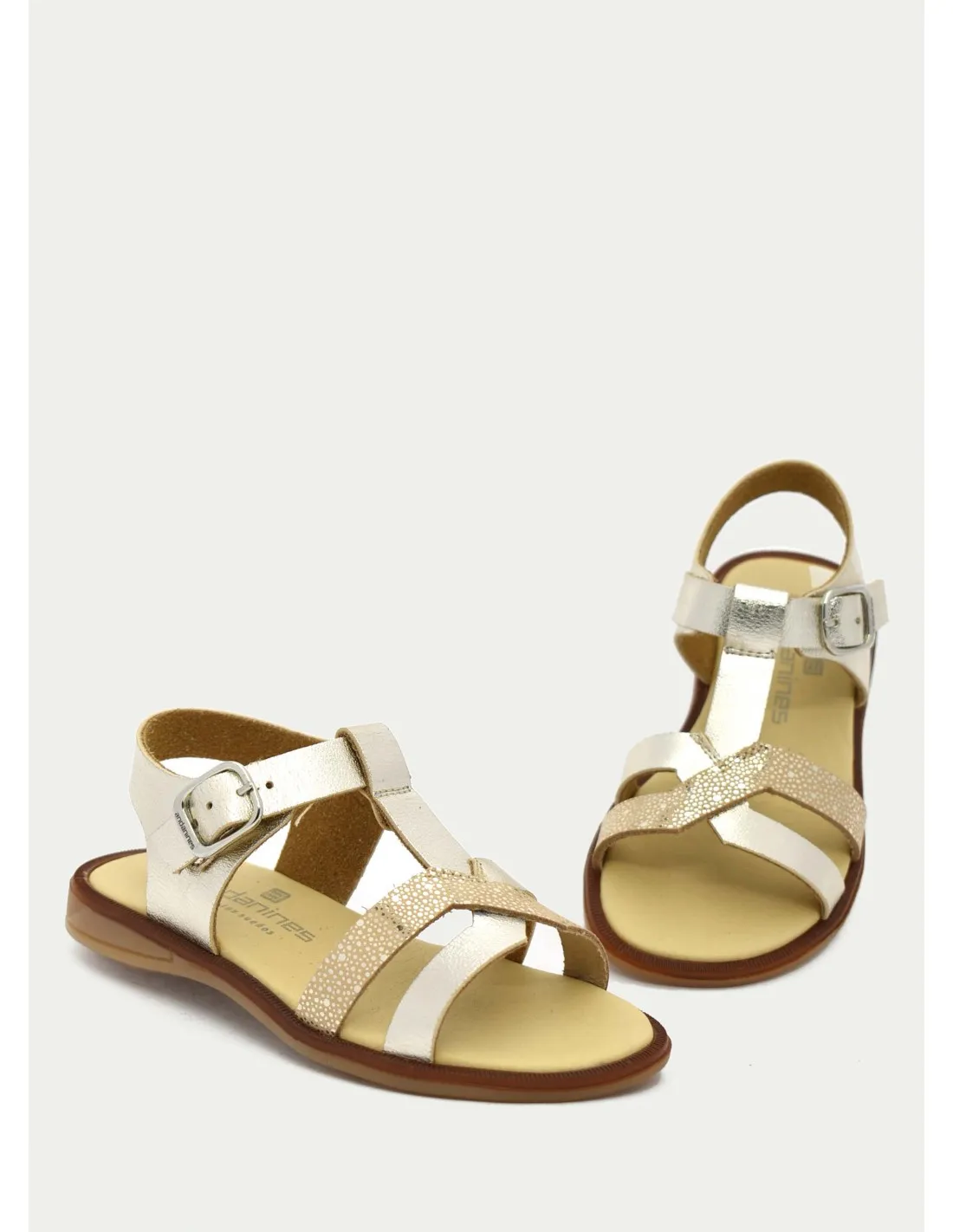 SANDALIAS ANDANINES 231741 ORO 