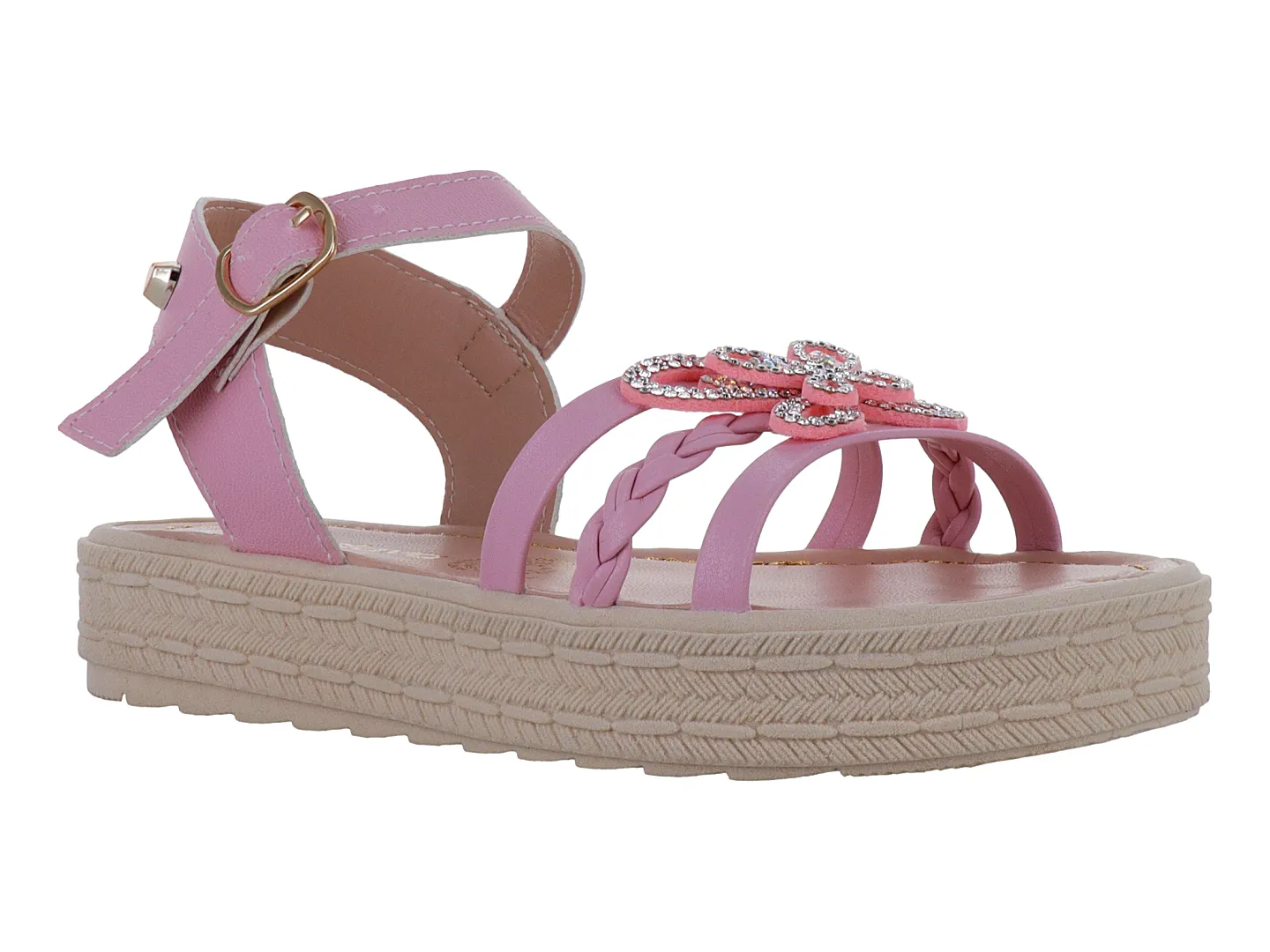 Sandalias Miroslava 1509 Rosa Para Niña