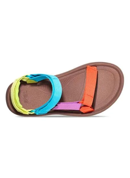 Sandalias Teva Huracán XLT2 Multicolor Azul Para Mujer