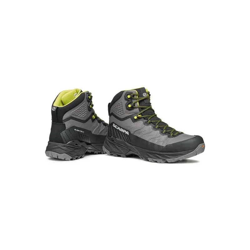 Scarpa Rush Trek LT Goretex (Gris lima) botas de montaña para hombre