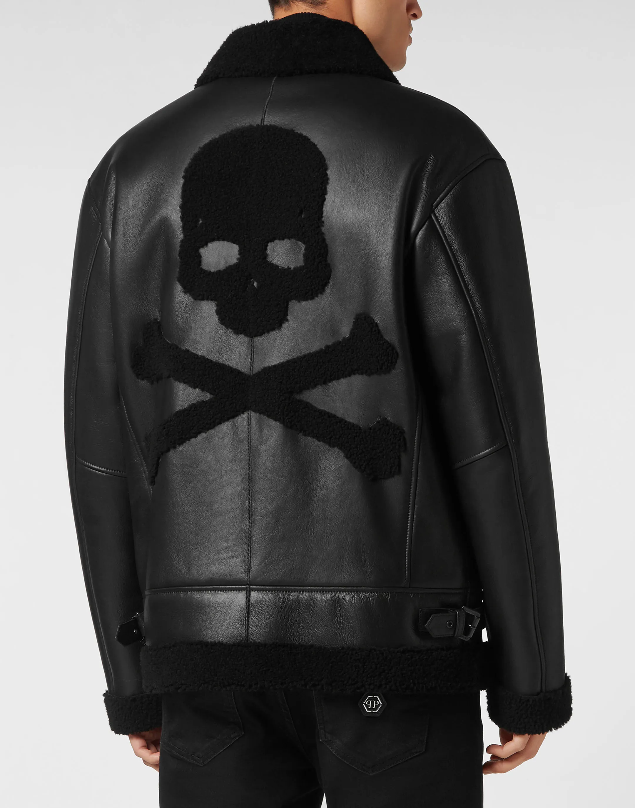 Shearling Jacket Skull&Bones