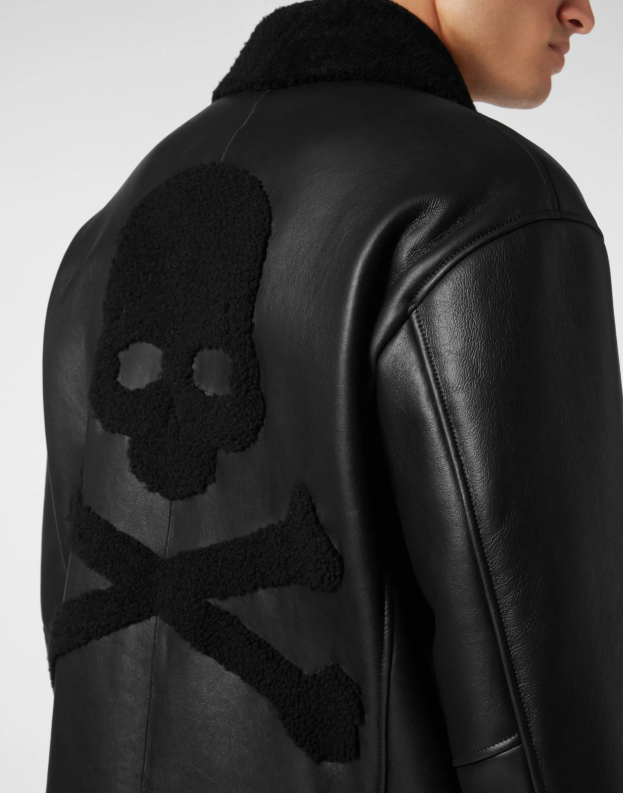 Shearling Jacket Skull&Bones