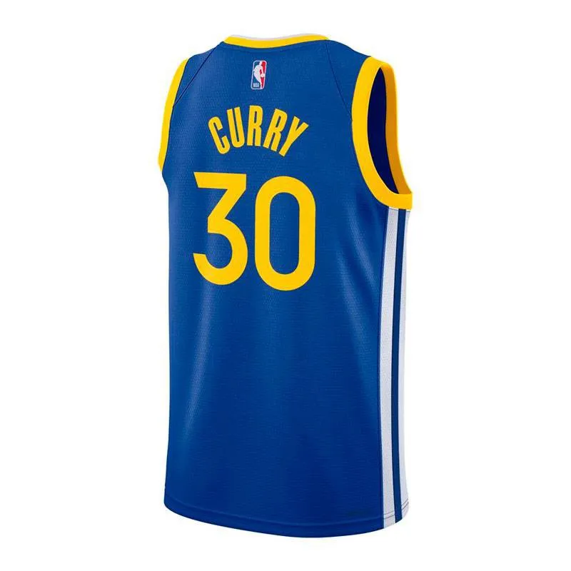 STEPHEN CURRY GOLDEN STATE WARRIORS ICON EDITION SWINGMAN JERSEY (JUNIOR)