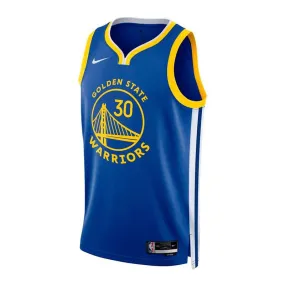 STEPHEN CURRY GOLDEN STATE WARRIORS ICON EDITION SWINGMAN JERSEY (JUNIOR)