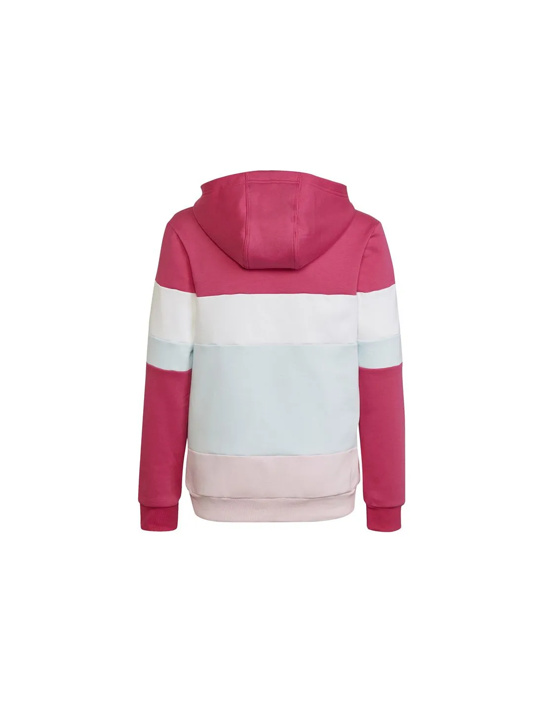 Sudadera adidas Colorblock Fleece Niño Pink