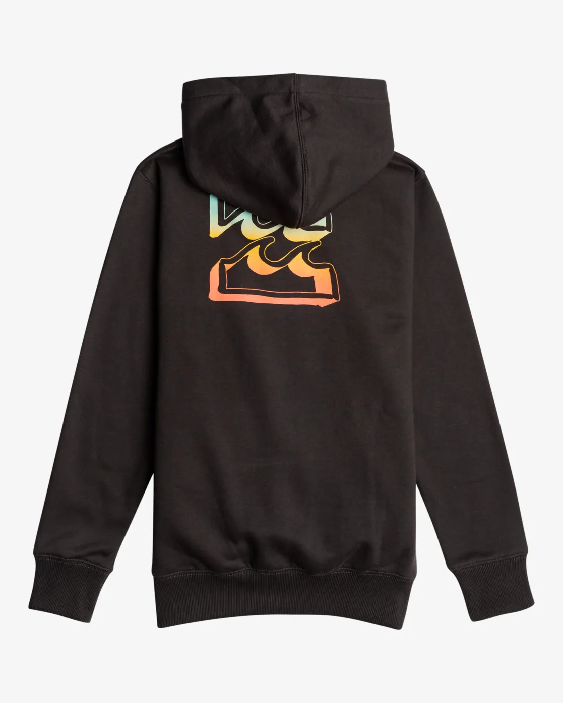 Sudadera BILLABONG con capucha para niño logo en la espalda Crayon Wave (BLK) Ref.EBBSF00110 Negro