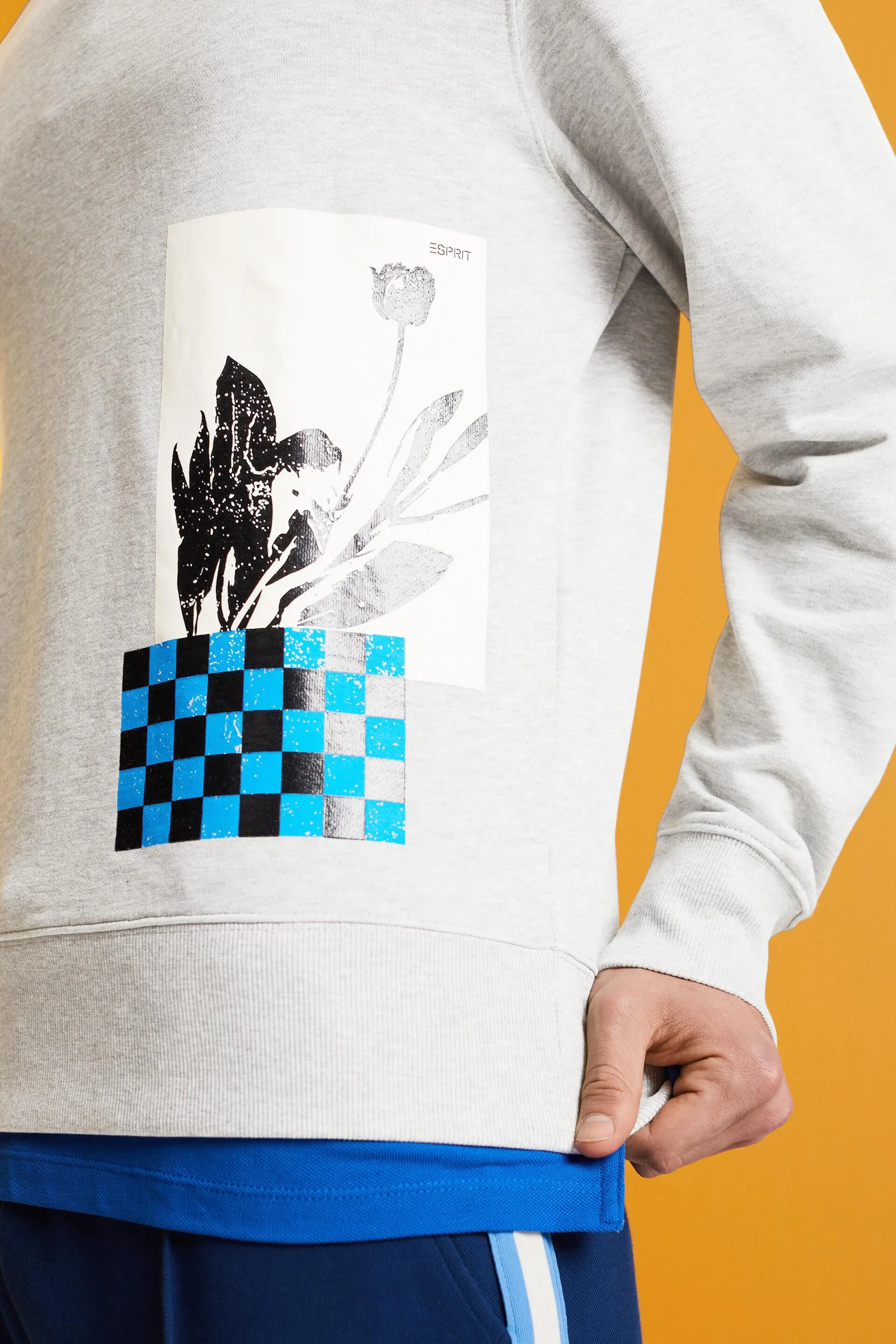 Sudadera con estampado frontal