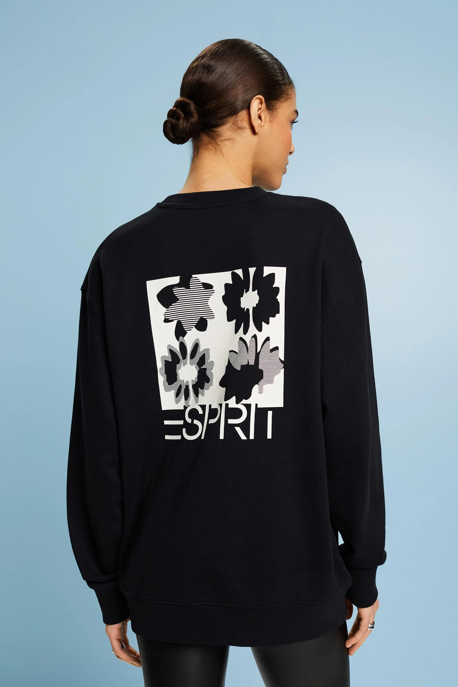 Sudadera oversize con estampado