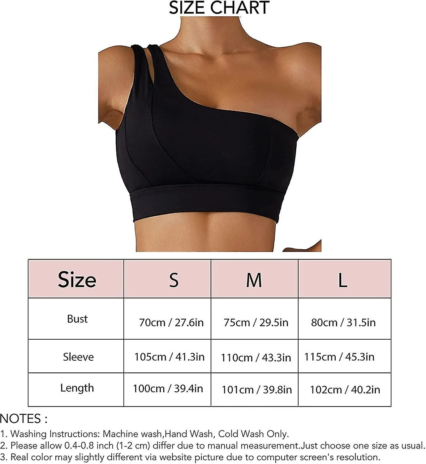 Sujetador deportivo de un hombro para mujeres Ropa interior deportiva de yoga para mujeres Bralette sin costuras acolchado Cómod