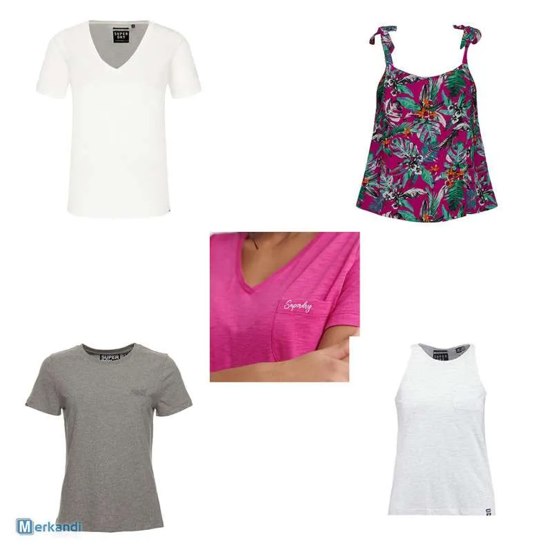 SuperDry stock de camisetas y tops para mujer